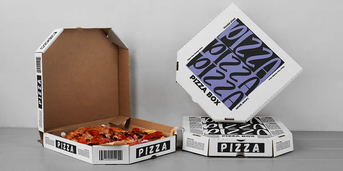 Corrugated Cardboard Pizza Boxes