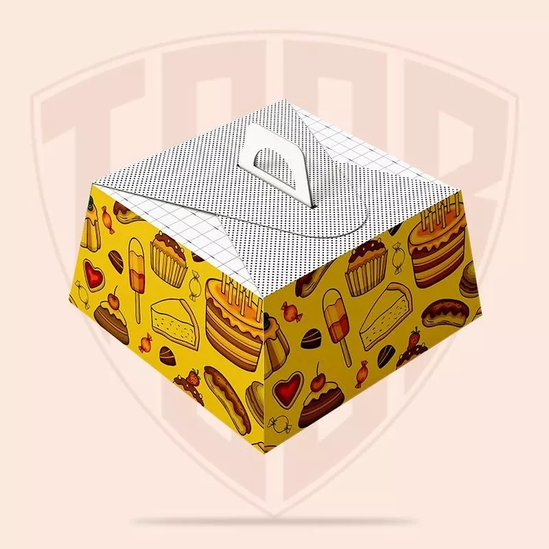 Custom Bakery Boxes With Handle