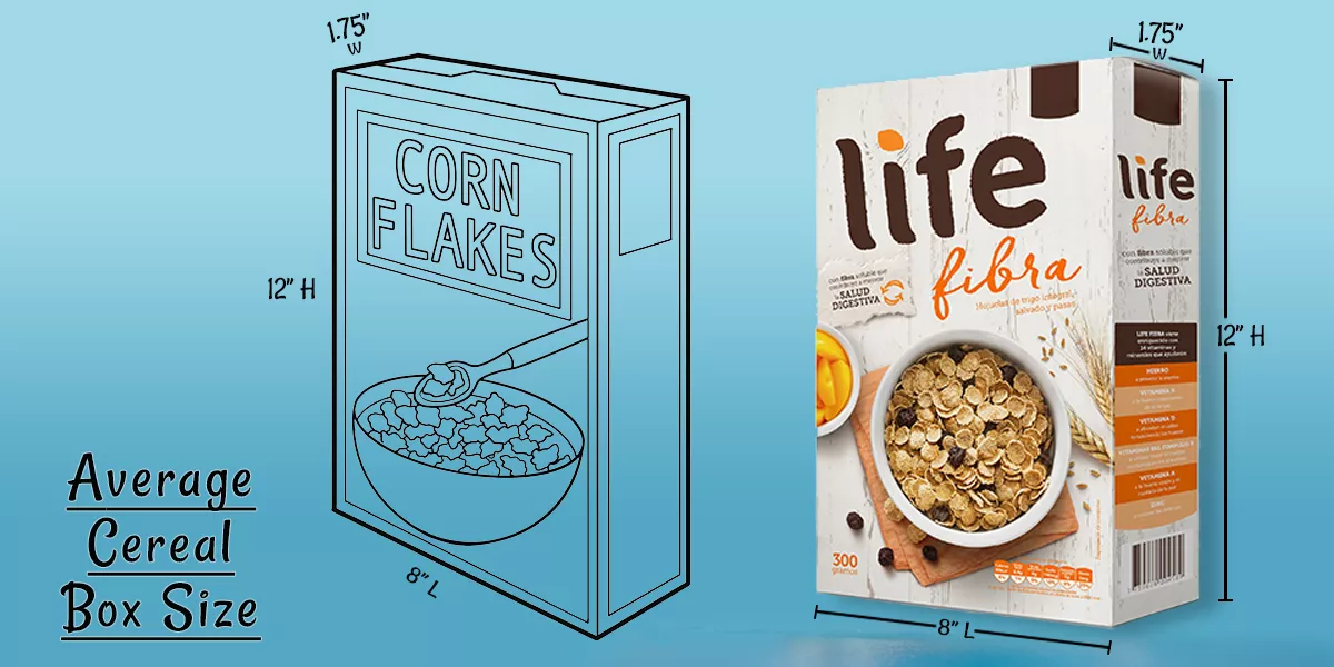 How Tall is A Box of Cereal? Complete Guide about Cereal Box Dimensions