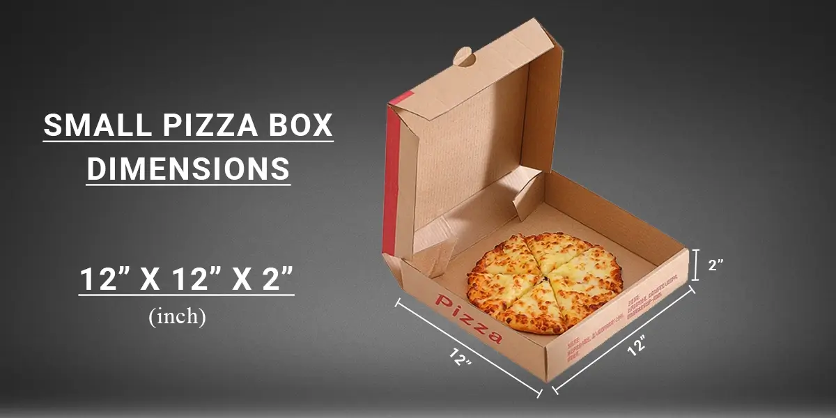 Small Pizza Box Dimensions